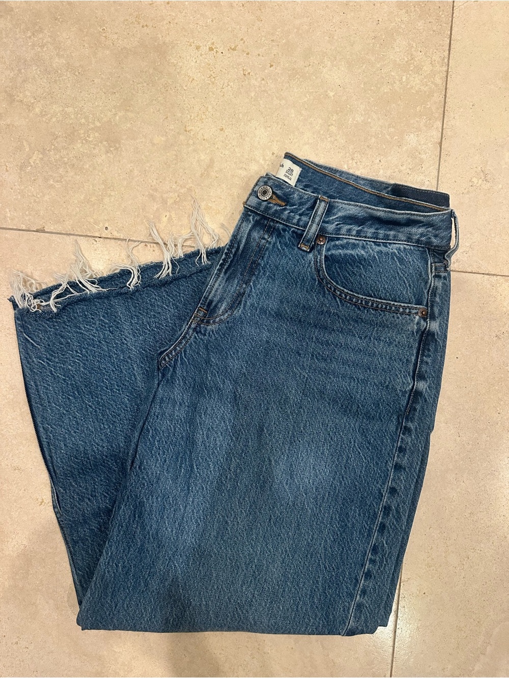 Abercrombie & Fitch Ultra Loose Low Rise Jeans